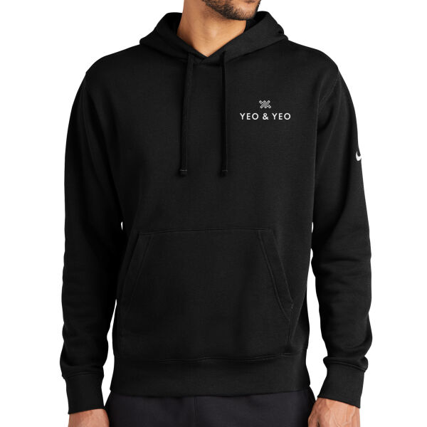 Nike Club Fleece Sleeve Swoosh Pullover Hoodie Thumbnail