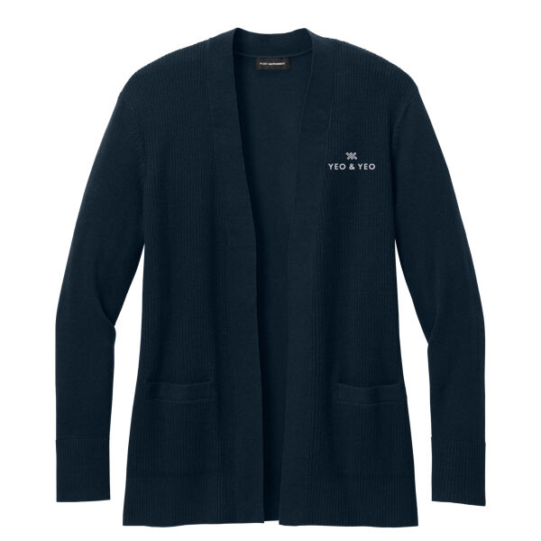 Port Authority® Women’s Easy Care Open-Front Cardigan Sweater Thumbnail
