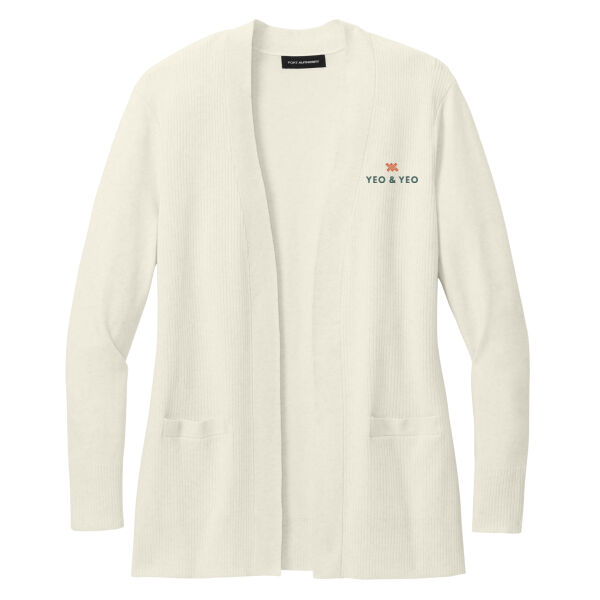 Port Authority® Women’s Easy Care Open-Front Cardigan Sweater Thumbnail