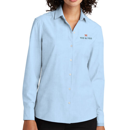 Mercer+Mettle® Women’s Long Sleeve Stretch Woven Shirt Thumbnail