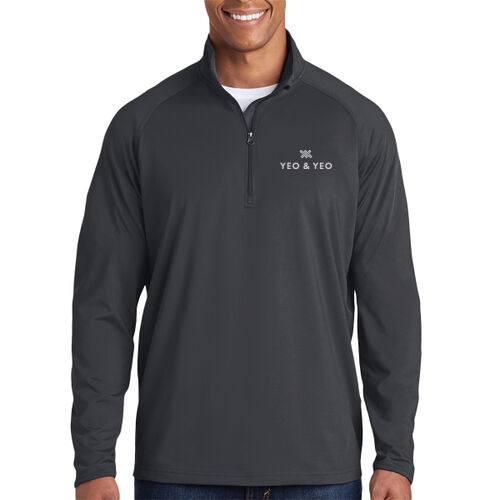 Sport-Tek® Men's Sport-Wick® Stretch 1/4-Zip Pullover Thumbnail