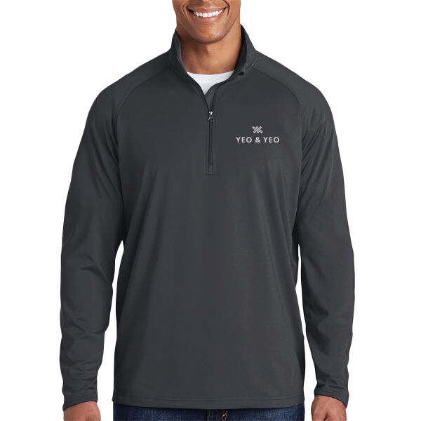 Sport-Tek® Men's Sport-Wick® Stretch 1/4-Zip Pullover Thumbnail
