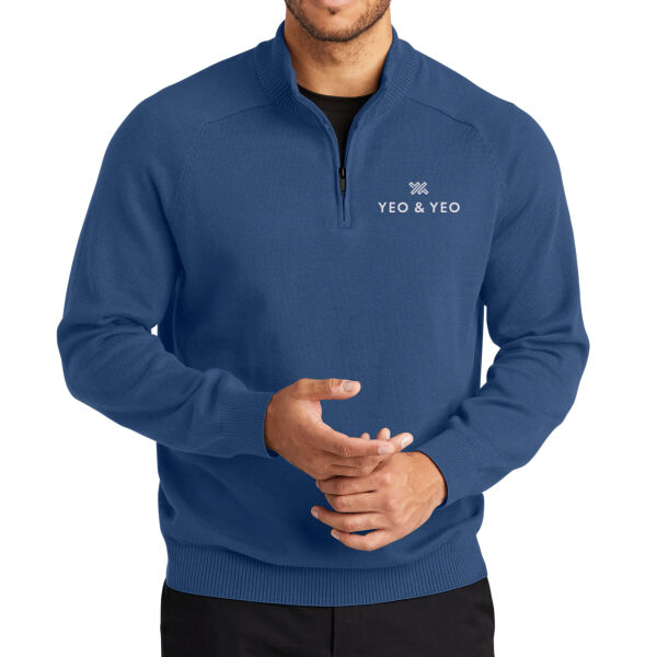 Mercer+Mettle® Men's 1/4-Zip Sweater Thumbnail