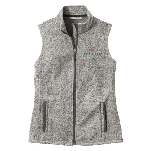 Port Authority ® Women's Sweater Fleece Vest Thumbnail
