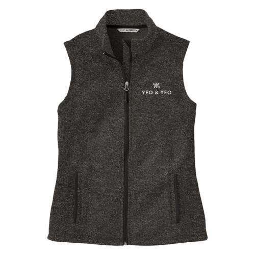 Port Authority ® Women's Sweater Fleece Vest Thumbnail