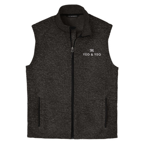 Port Authority ® Sweater Fleece Vest Thumbnail