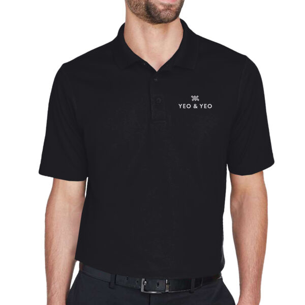 Men's Tall CrownLux Performance® Plaited Polo Thumbnail