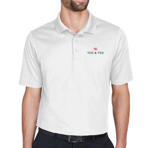 Men's Tall CrownLux Performance® Plaited Polo Thumbnail