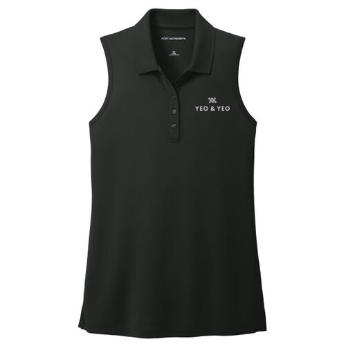 Port Authority® Women's Dry Zone® UV Micro-Mesh Sleeveless Polo Thumbnail