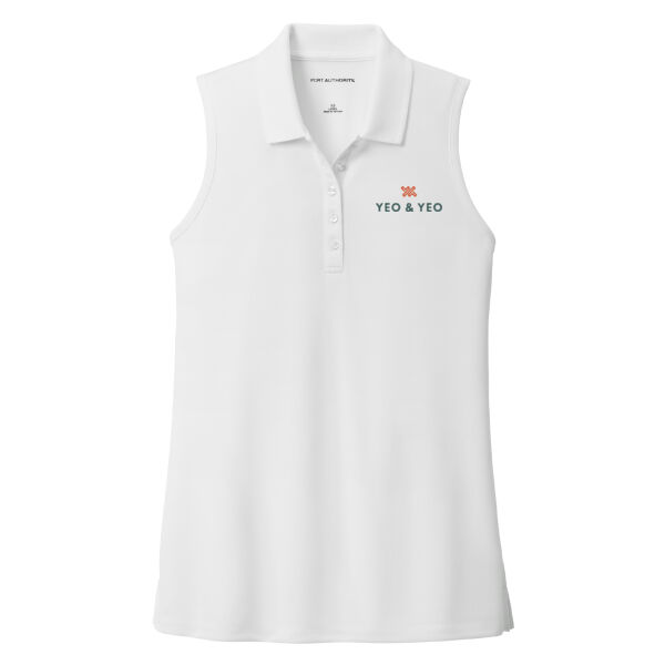 Port Authority® Women's Dry Zone® UV Micro-Mesh Sleeveless Polo Thumbnail