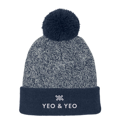 Sport-Tek® Halftime Heather Pom Beanie Thumbnail