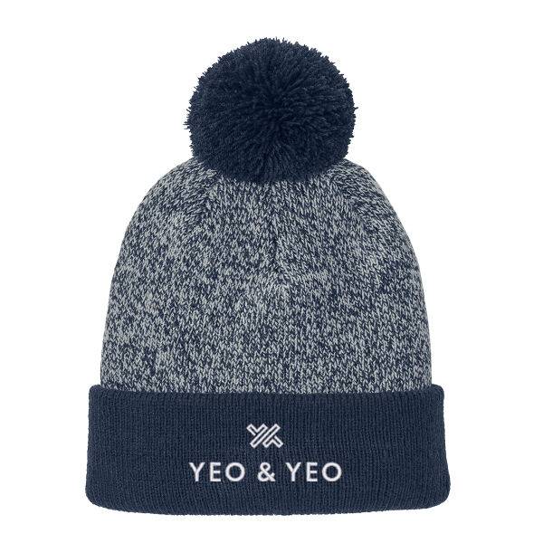 Sport-Tek® Halftime Heather Pom Beanie Thumbnail