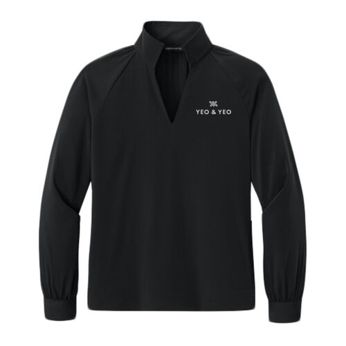 Mercer+Mettle® Women’s Long Sleeve Buttery Soft Popover Blouse Thumbnail
