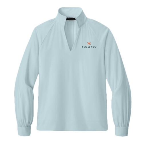 Mercer+Mettle® Women’s Long Sleeve Buttery Soft Popover Blouse Thumbnail